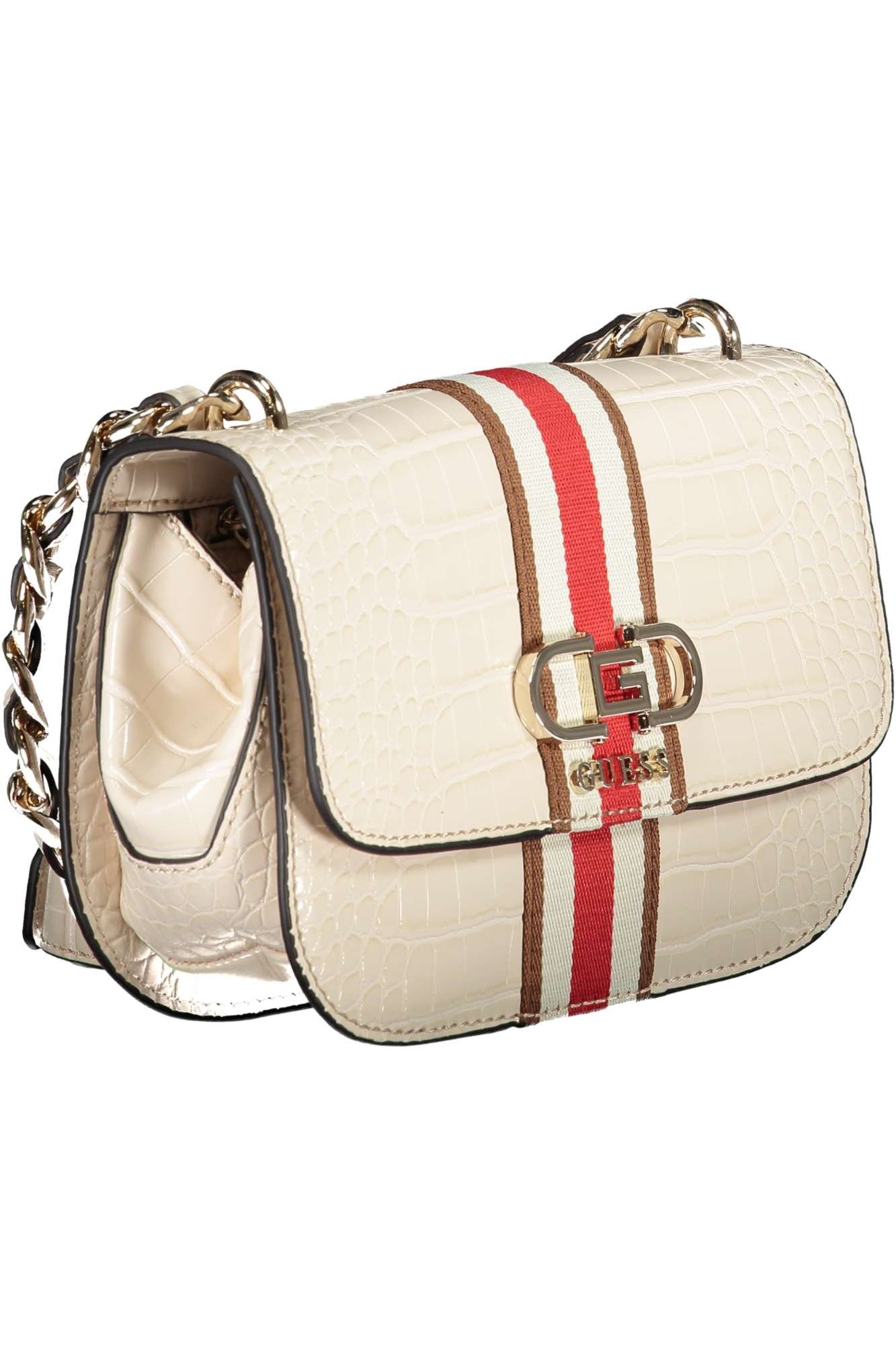 BOLSO Mujer GUESS JEANS BEIGE - Imagen 3
